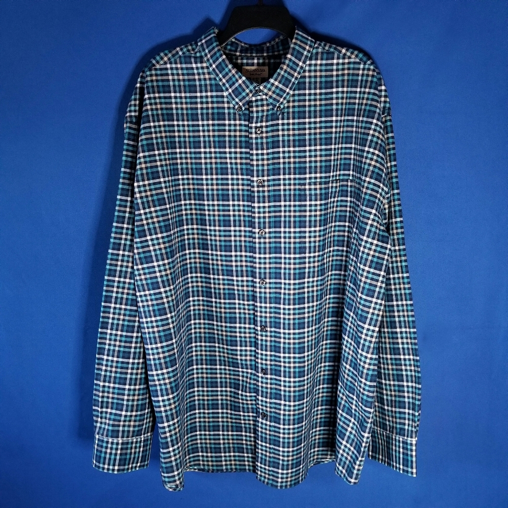 St. John's Bay Men's Plaid Shirt